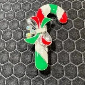 Candy Cane Brooch